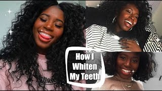 BRIGHT & WHITE TEETH FOR CHEAP -  Charcoal Teeth Whitening