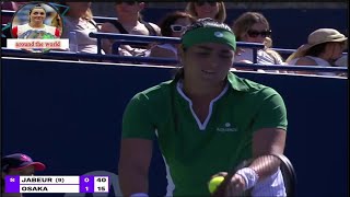 Ons Jabeur vs Osaka🎾أنس جابر🎾هزيمة أنس أمام اليابانية أوساكا بعد أداء كارثي في دورة  تورنتو بكندا