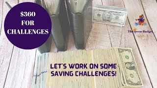 SAVING CHALLENGE STUFFING ||  $360  ||  A FEW COMPLETED  || @DonnaPoweredbyCreativity