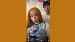 Ice Spice Shows Off Her New Boyfriend Central Cee 👀 | IG Live July 11, 2024