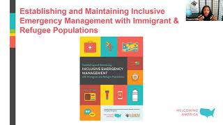 Establishing & Maintaining Inclusive Emergency Management Practices w/ Immigrant Populations