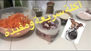 كل ما تريد معرفته عن أكل الكلاب وطريقة تحضير وجبة سهلة لكلبك