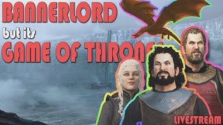 BANNERLORD but its GAME OF THRONES #01 | North of the Wall | Realm of Thrones 3.9 [mod]