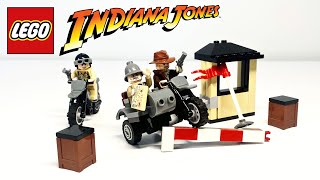 LEGO Indiana Jones 7620 Motorcycle Chase Обзор (Review)