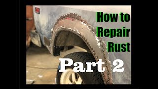 "How to repair rust and Cancer Rust areas" 79 Subaru Brat PART 2