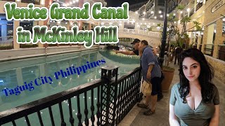 Venice Grand Canal Mall in Mckinley Hill Modern Shanghai Dinner Taguig City Philippines