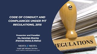 Code of Conduct and Compliances under PIT Regulations, 2015