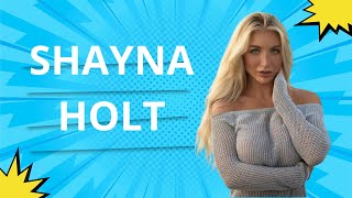 SHAYNA HOLT.AMERICAN MODEL AND INSTAGRAM FITNESS STAR.TOP DIVAS.