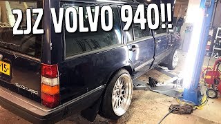 I'M BACK!! -  2JZ VOLVO 940 NEW WHEELS AND WIRING HARNESS!