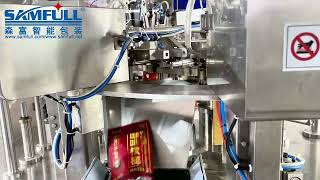 Samfull automatic apple chips crisp dried fruit doypack packaging machine