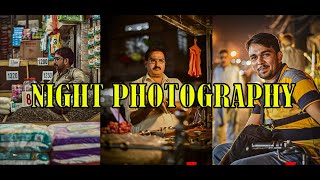 Night Street Portrait Photography | Rawalpindi Through 50MM Lens | Iphone video