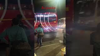 Bharathi scania apsrtc amaravathi and couple of super luxury busses