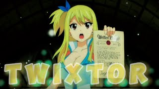 Lucy Heartfilia twixtor clips (Fairy Tail 100 years quest episode 1)