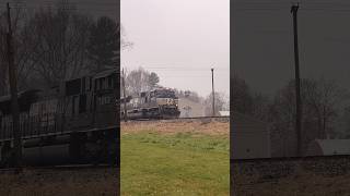 Rare NS SD70ACU Leads NS 62V - 12/2/23 #nsreadingline