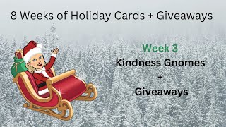 Week 3 of 8 Weeks of Holiday Cards + A Giveaway