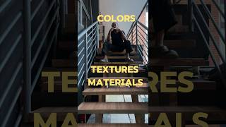 Choice of material, texture and color for exterior buildings.