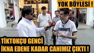 Yok Böylesi | AKP'yi savunan Tiktokcu genç saç baş yoldurdu ! OYNAT BAKALIM...