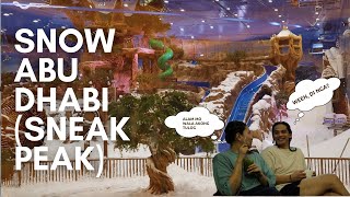 24 HOURS WALANG TULOG! SNOW ABU DHABI REEM sneak peak| REYCLED SOME PLASTIC| LIFE IN ABU DHABI