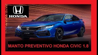 Mantenimiento preventivo HONDA CIVIC 2015