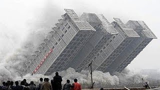 Demolition and Building FAILS | Most Amazing Building Demolitions Ever #shorts