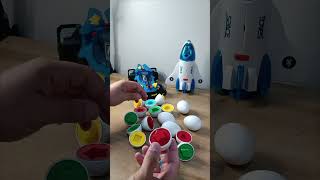 Egg Matching. Fun activities.#shorts #funny #learning #exercise #kids #games #colors #shapes