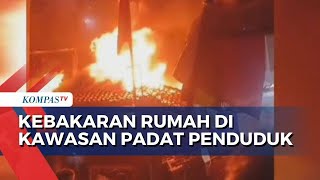 Kebakaran Landa Rumah di Jakbar, 16 Unit Damkar Dikerahkan