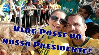 Eu fui na posse do Bolsonaro!