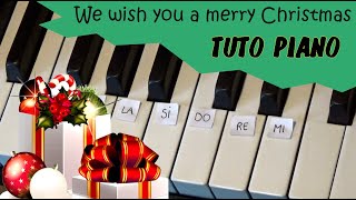 [TUTO PIANO] We wish you a merry Christmas / chanson de Noël (niveau 2)