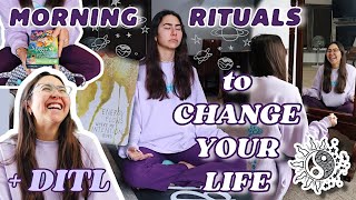 CREATE YOUR PERFECT MORNING ROUTINE FOR 2024 | Mindful Practices to Change Your Life & DITL vlog