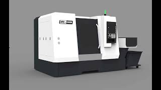 🌈🌈🌈🌈 Our new manufactured HTC550M turning and milling CNC machine tools