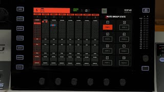 Behringer Wing Mute Groups Video 6