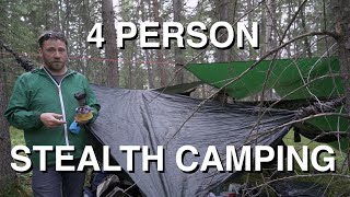 4 Person Stealth Camping