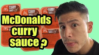 麥當勞竟然有咖哩醬？McDonalds has CURRY SAUCE?!?! - Alan Wan 大隻仔溫家偉