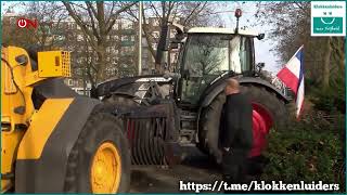 Dutch Farmers Man Handled by Police Over Climate Policy Protests