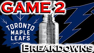 Toronto Maple Leafs Struck By the Tampa Bay Lightning in Game 2! NHL Playoffs 2022