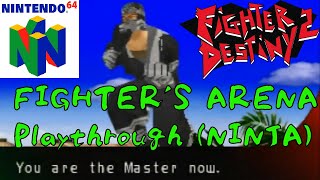 Fighter Destiny 2 (Nintendo 64) - NINJA Playthrough [FIGHTER'S ARENA]