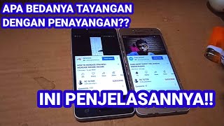 PERBEDAAN PENAYANGAN DAN TAYANGAN VIDEO!! WAJIB PAHAM