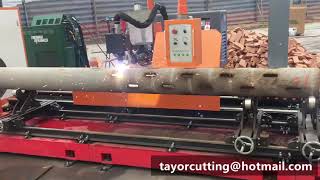 Best quality CNC pipe cutting machine for Lighting Pole