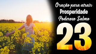 🔥 O PODER DO SALMO 23 SETE VEZES - ATRAI PROSPERIDADE E FARTURA NA SUA VIDA !🔥