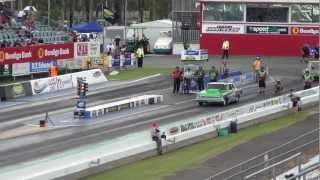 Nostalgia Drags 23-2-13 Willowbank Raceway Chevy Nova