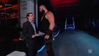 Braun strowman hunt for Baron Corbin: RAW , NoV . 5 .2018