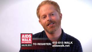 Jesse Tyler Ferguson supports AIDS Walk San Francisco