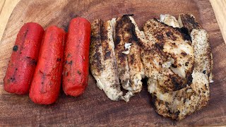 Filetes de pescado asados en el Weber Jumbo Joe | Grilled fish fillets on the Weber Jumbo Joe