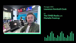 Laurence Kemball-Cook / Taking Care of Business / The TIMES Radio #pavegen #TheTIMES