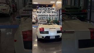 Curated Miami Is a Real Life Test Drive Unlimited Dealer! #shorts