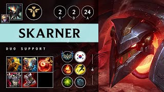 Skarner Support vs Rakan: Super CC - KR Challenger Patch 14.22