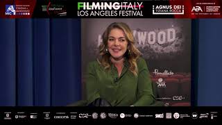 CLAUDIA GERINI - MASTERCLASS Filmin Italy Los Angeles 2023