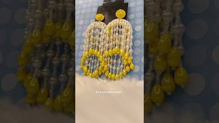 Haldi jewellery | bridal jewellery making | trending handmade jewellery | DIY #trending #diy #craft