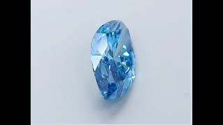 Marquise Cut 1.20Ct Fancy Vivid Blue VS1 IGI Certified Lab Grown Diamond