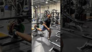 Should be IMPOSSIBLE for 315 lb Athletes!! Dumbbell Bulgarian Sprinter Squat Jumps